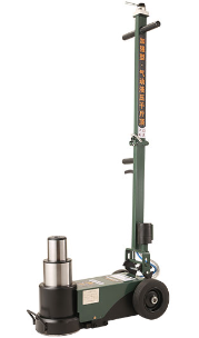 工程車輛輪胎更換中冠航氣動臥式液壓千斤頂安全使用要點(diǎn)